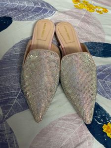 Sparkly Mules - Alberta Ferretti