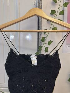 ZARA Lace Spaghetti Strap Top