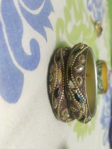 Exquisite Embellished Bangles