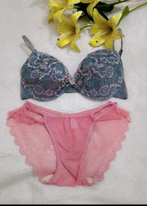 Burgundy Lace Lingerie Set