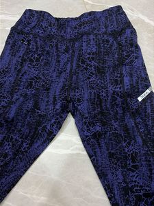 Stylish Blue Patterned Leggings