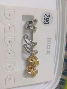 Set of 3 pairs earring