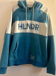 Blue &amp; White Hoodie sweatshirt