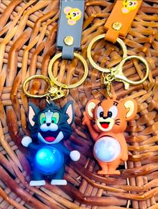 Tom N Jerry Keychains Set