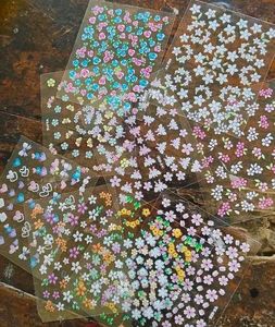 15 Sheets Nail Art Stickers