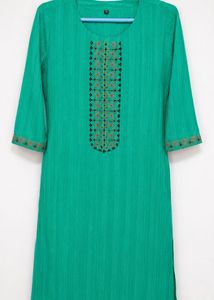 Elegant Emerald Green Kurta