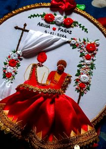Wedding Anniversary Embroidery