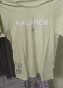 Light Green Graphic T-Shirt