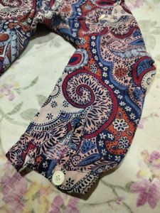 Bohemian Paisley Print Kurta