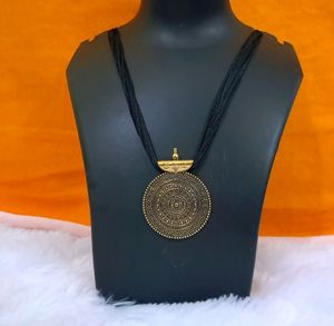 Oxidised Golden Necklace