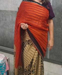 Dual Color Saree