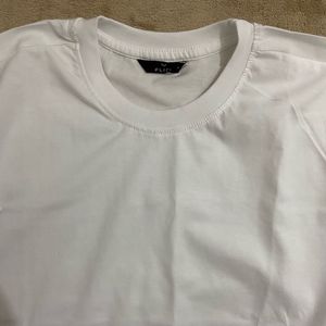 Unisex Classic White Crew Neck T-Shirt