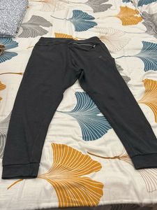 dark grey Nike joggers