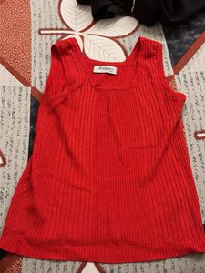 red tank top