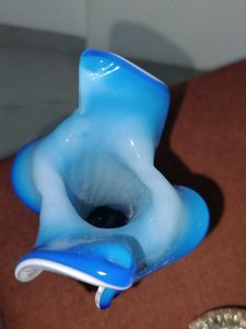 Set of 3 Artistic Glass Vases