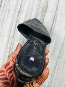 Black Slide Sandals used