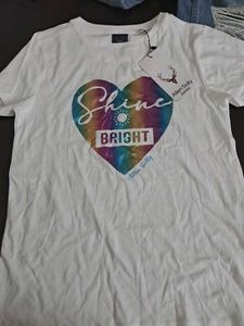 allen solly junior white t-shirt