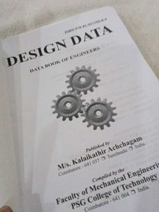 Design Data Book of Engineers
