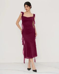 Elegant Sparkly Midi Dress