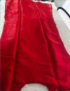 Stunning Red Embroidered Kurta Set