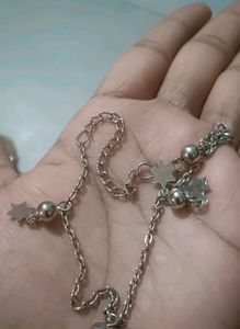 Combo 🔥 Fancy Neck Chain And Stainless Braclet