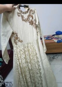 Elegant Embroidered Maxi Gown