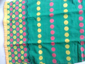 Green Kurta Set with Yellow Dupatta