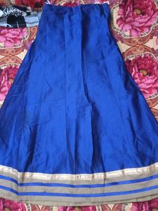 Embroidered Kurta with Long Skirt