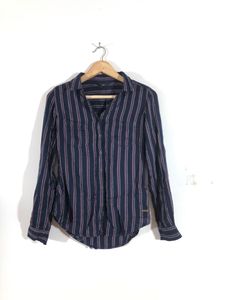 Navy Blue Strips Shirt(Women’s)