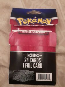 pokemon 24 normal cards with 1 foil card