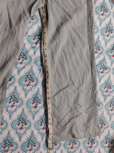 ZARA Grey Wash Wide Leg Jeans
