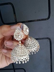 Sparkling Jhumka Earrings