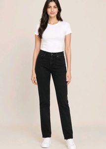 Classic Black Denim Jeans