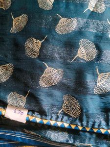 Beautiful Teal Saree