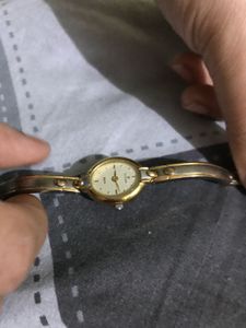 Titan Women's Gold &amp; Silver Watch