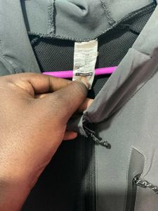 Decathlon Men's Black Trekking Jacket