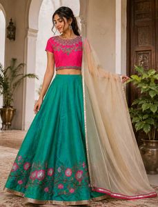 Embroidered Lehenga Choli Set