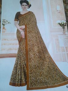 New Georgette Printed Saree