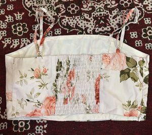 Floral Print Skirt and top