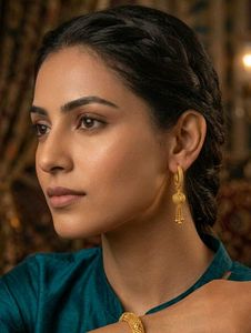 gold plate ear ring combo pack of 3 offer