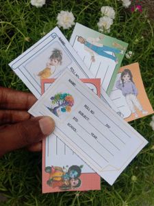 Cute Anime & Krishna Stickers