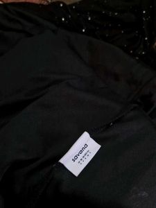 Sparkling Black Maxi Party Dress
