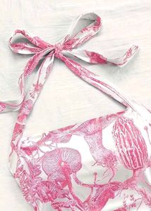 Casual Sleeveless Printed Women Pink Top