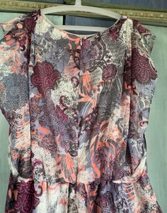Chic Floral Print Dress