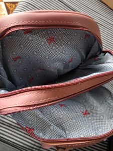 Chic Pink Backpack with Tassels