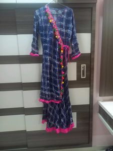 Long Blue Gown sale