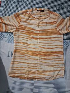 Stylish Women's Printed Tunic Top