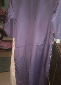 Floral Print Crepe Kurti