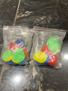 Colorful Game Pieces