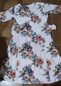 Floral Print Kurta